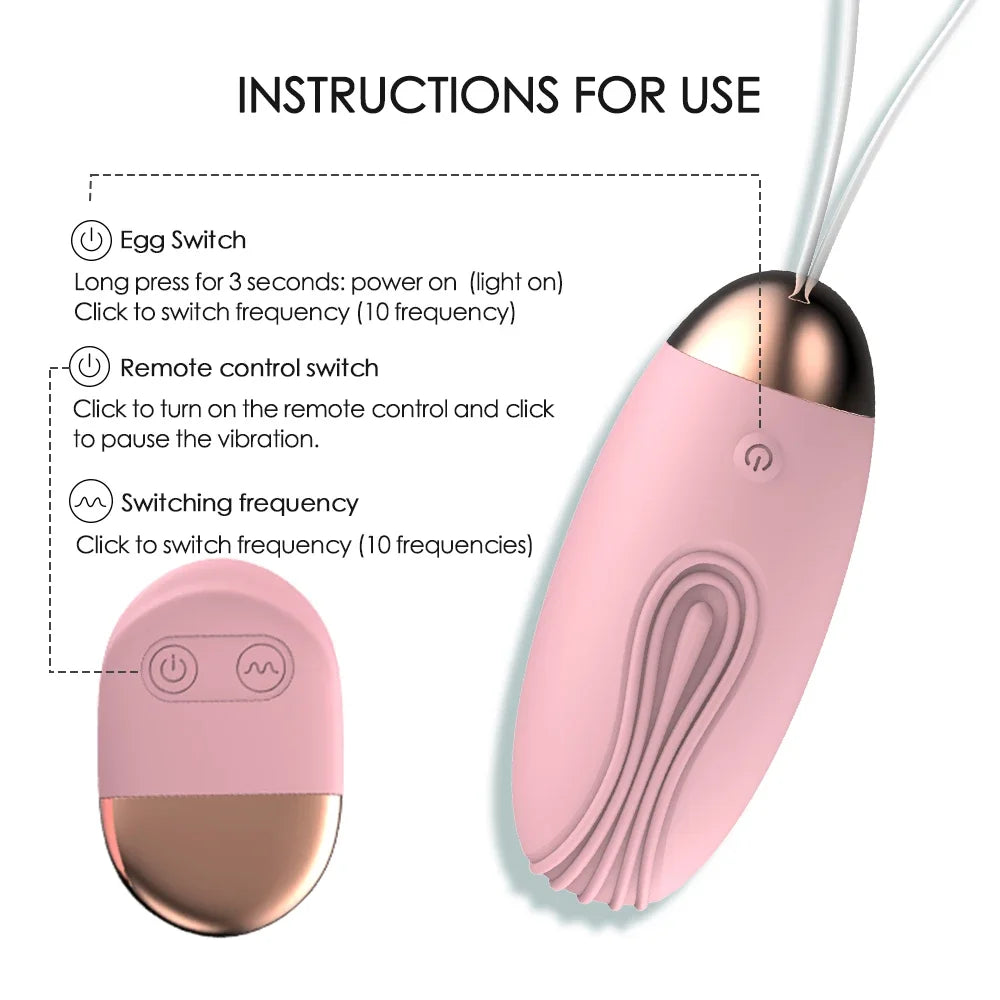 Intieme Bliss Afstandsbediende Vibrerende Eivibrator™