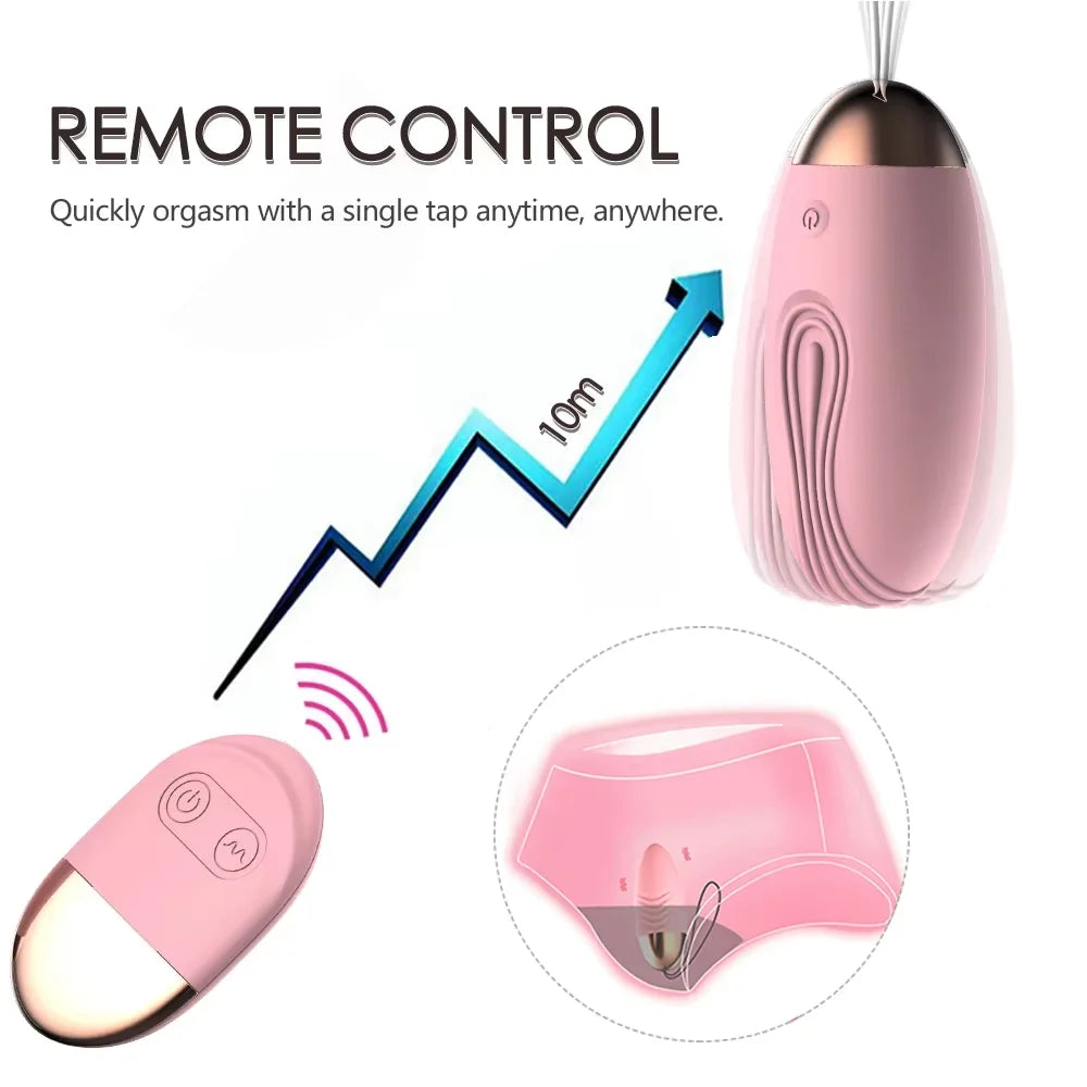 Intieme Bliss Afstandsbediende Vibrerende Eivibrator™